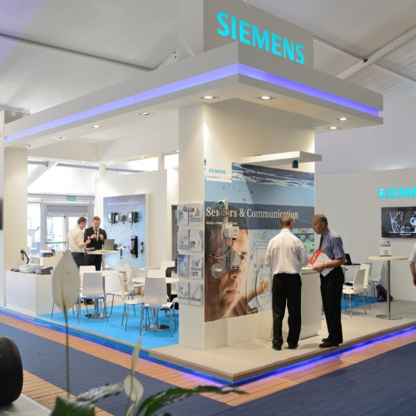 Stoisko targowe – Siemens